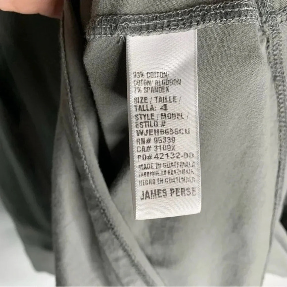 Standard James Perse Long Sleeve Dress - Picture 9 of 11